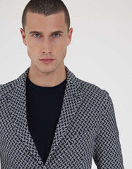 Giacca fantasia|Colore:Blue