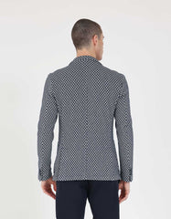 Giacca fantasia|Colore:Blue