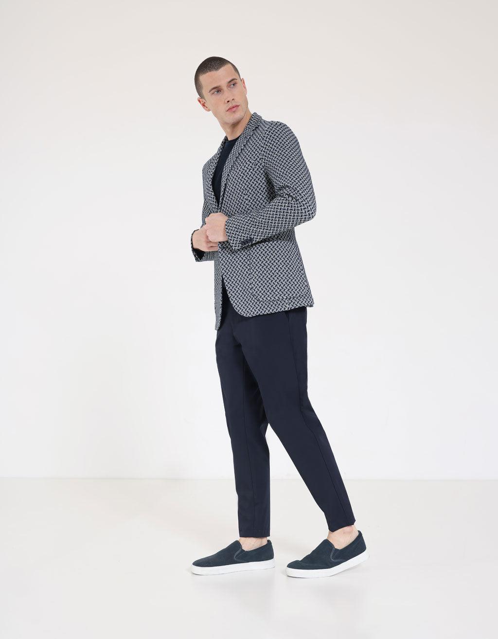 Giacca fantasia|Colore:Blue