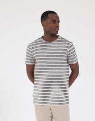 T-shirt misto lino