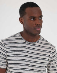 T-shirt misto lino