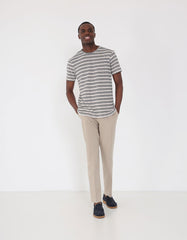 T-shirt misto lino
