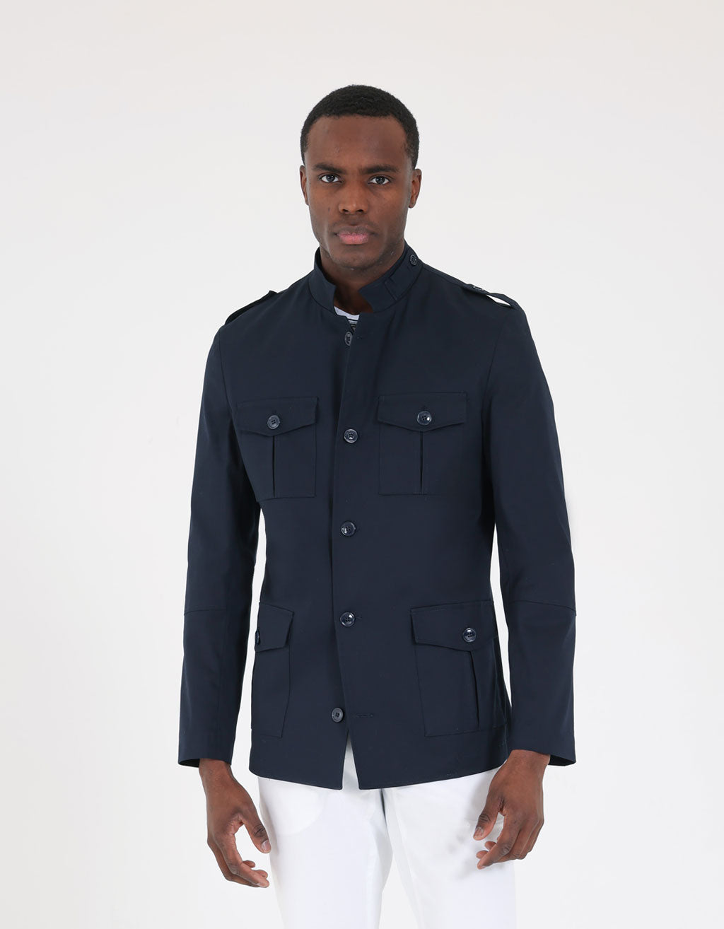Giacca misto cotone|Colore:Blue