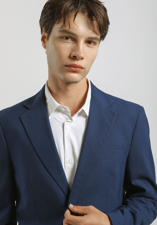 Solid color suit