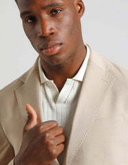 Solid color suit