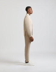 Solid color suit