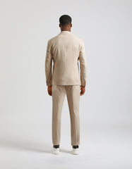 Solid color suit