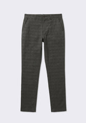 Patterned cotton trousers