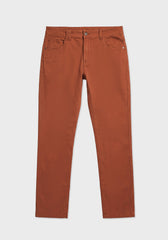 Pantaloni cinque tasche in cotone