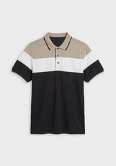 Polo colorblock