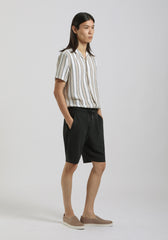 Plush bermuda shorts
