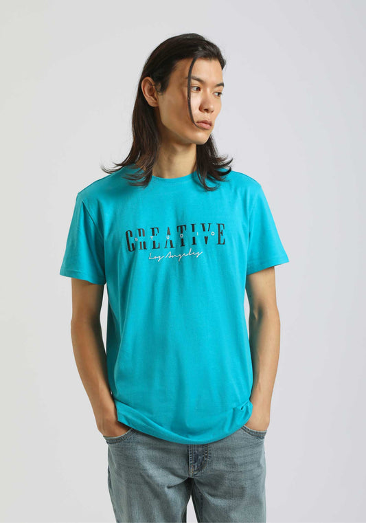 T-shirt 100% cotone con stampa