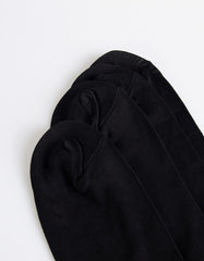 Two-pair pack liner solid color socks