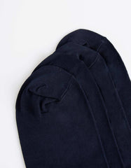 Two-pair pack liner solid color socks