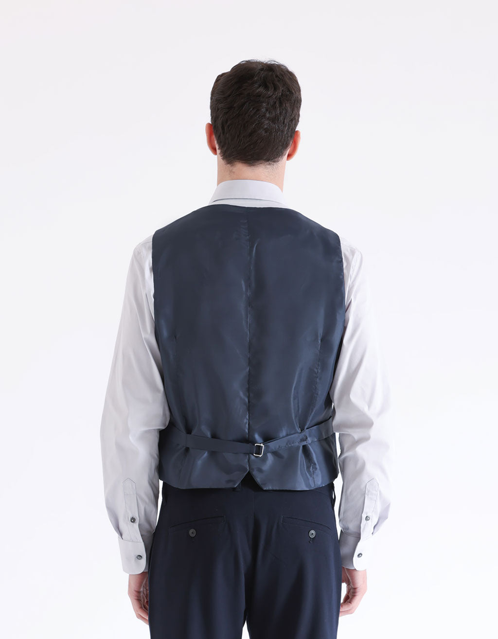 GILET TINTA UNITA|Colore:Blue