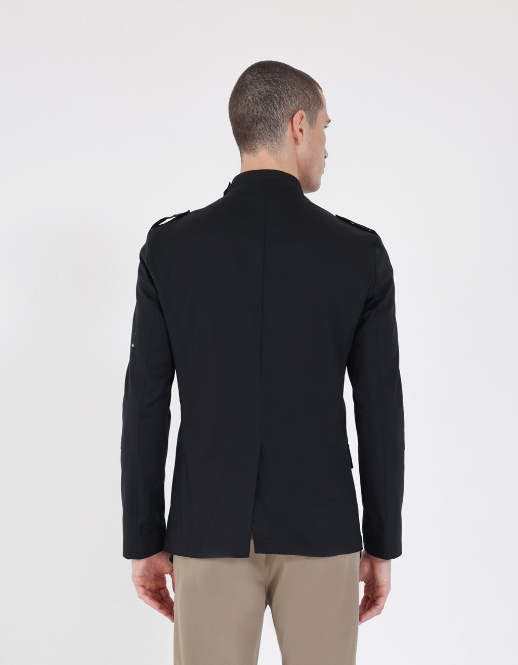 Giacca misto cotone|Colore:Nero