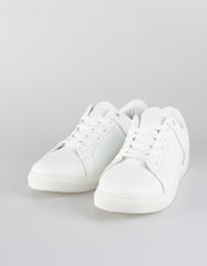 Sneakers effetto pelle