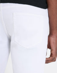 Bermuda slim fit con strappi