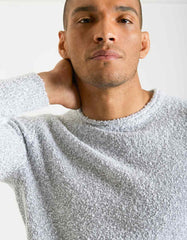 Pullover con struttura a rilievo