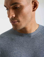 Viscose crew neck sweater