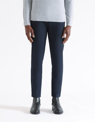 Pantaloni chino microfantasia