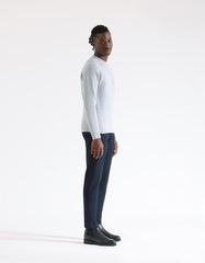 Pantaloni chino microfantasia
