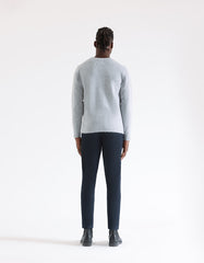 Pantaloni chino microfantasia