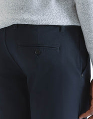 Pantaloni chino microfantasia