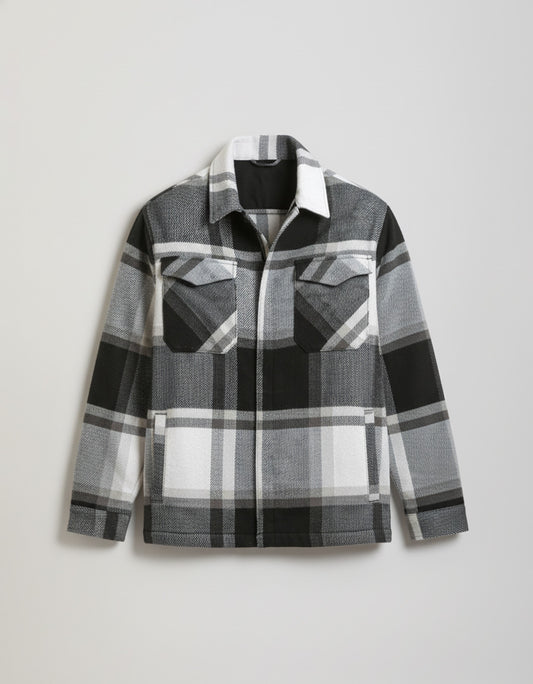 Camicia overshirt a quadri