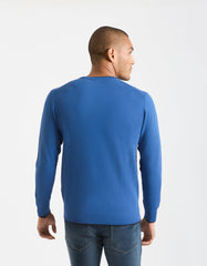 Viscose crew neck sweater