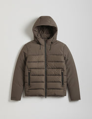 Padded jacket with hood