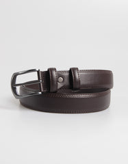 Double upper stitchings belt