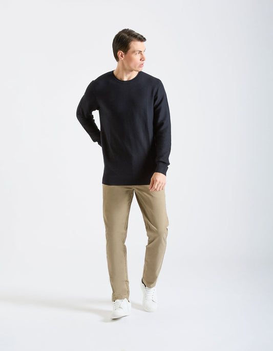 Pantaloni chino in cotone