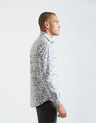 Easy care patterned shirt