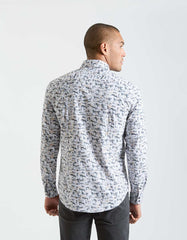 Easy care patterned shirt