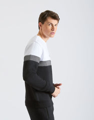 Colorblock Crew neck sweater