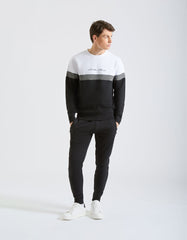 Colorblock Crew neck sweater