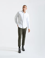 Basic shirt in stretch fabric