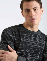 Viscose crew neck sweater