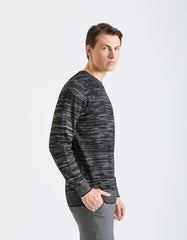 Viscose crew neck sweater