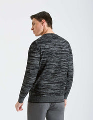 Viscose crew neck sweater