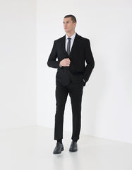 Solid color suit