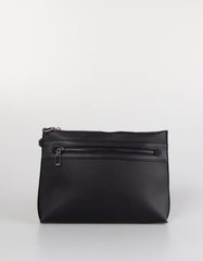 Faux leather handbag