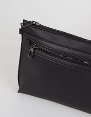 Faux leather handbag