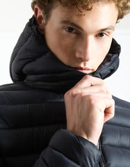 Padded jacket with hood