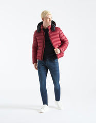 Padded jacket with hood