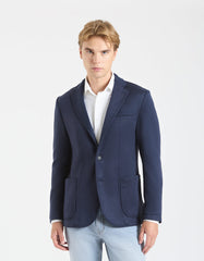 Giacca reverse tinta unita