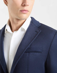 Giacca reverse tinta unita