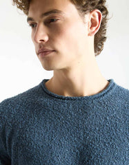 Pullover con struttura a rilievo