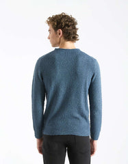 Pullover con struttura a rilievo